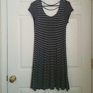 Striped t-shirt dress